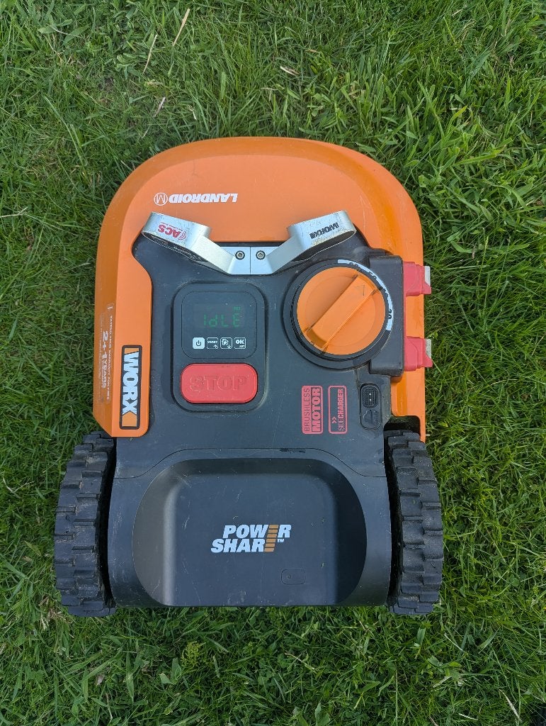Merkrobotmaaier Worx Landroid met ACS grasmaaier robotmaaier, Ophalen, Gebruikt, Bestuurbaar via app, Worx