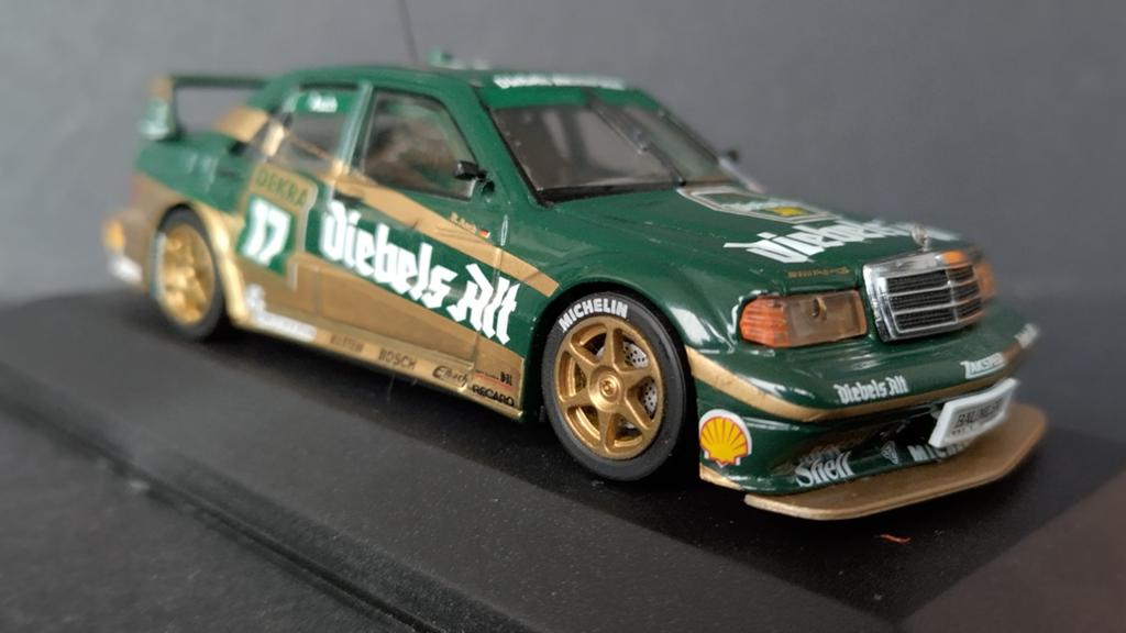 Mercedes Benz 190 Drm Evo Diebels Alt Asch Minichamps Pol, Auto, Verzenden, ., Zo goed als nieuw