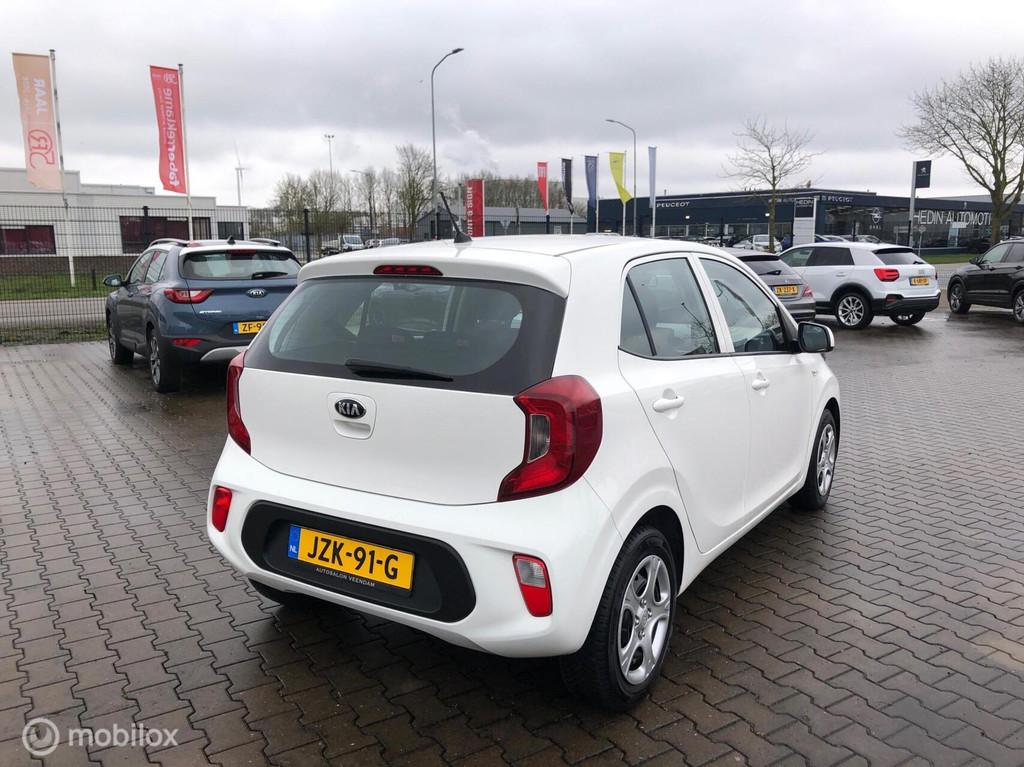 Kia Picanto 1.0 MPi 4DRS AIRCO ELL PAKK, Voorwielaandrijving, Start-stop-systeem, Stof, Gebruikt