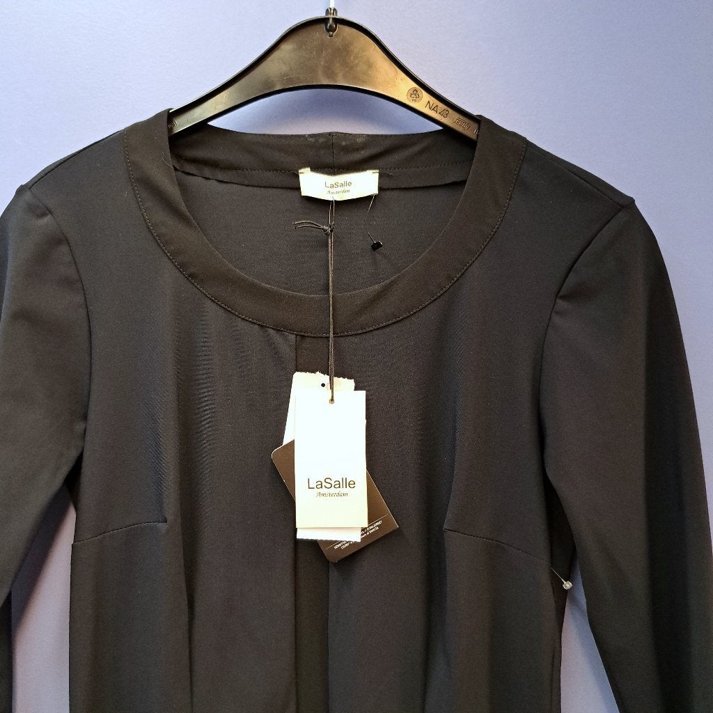 LaSalle nieuwe travelstof jurk donker blauw / zwart XS 46714, Kleding | Dames, LaSalle, Blauw, ., Nieuw
