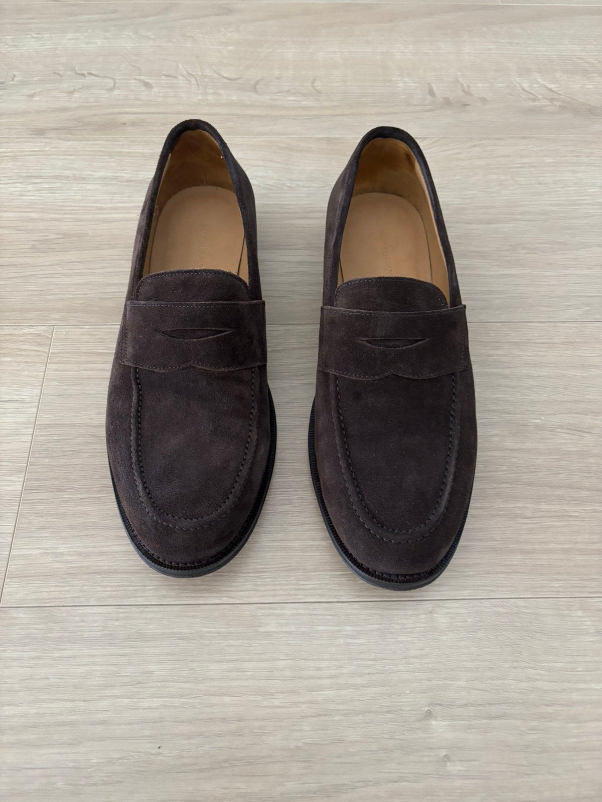 Suitsupply instapschoenen Maat 41,5, Kleding | Heren, Schoenen, Ophalen of Verzenden, Zo goed als nieuw, Bruin