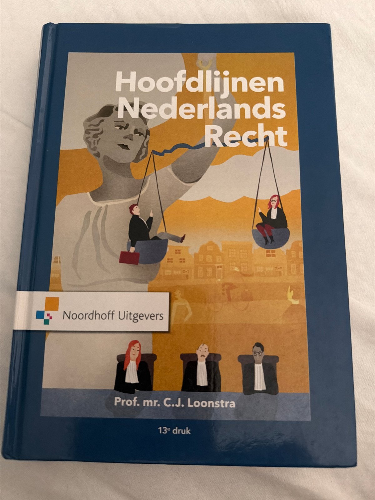 Hoofdlijnen Nederlands Recht - 13e druk, Boeken, Studieboeken en Cursussen, Ophalen of Verzenden, Gamma, Zo goed als nieuw, HBO
