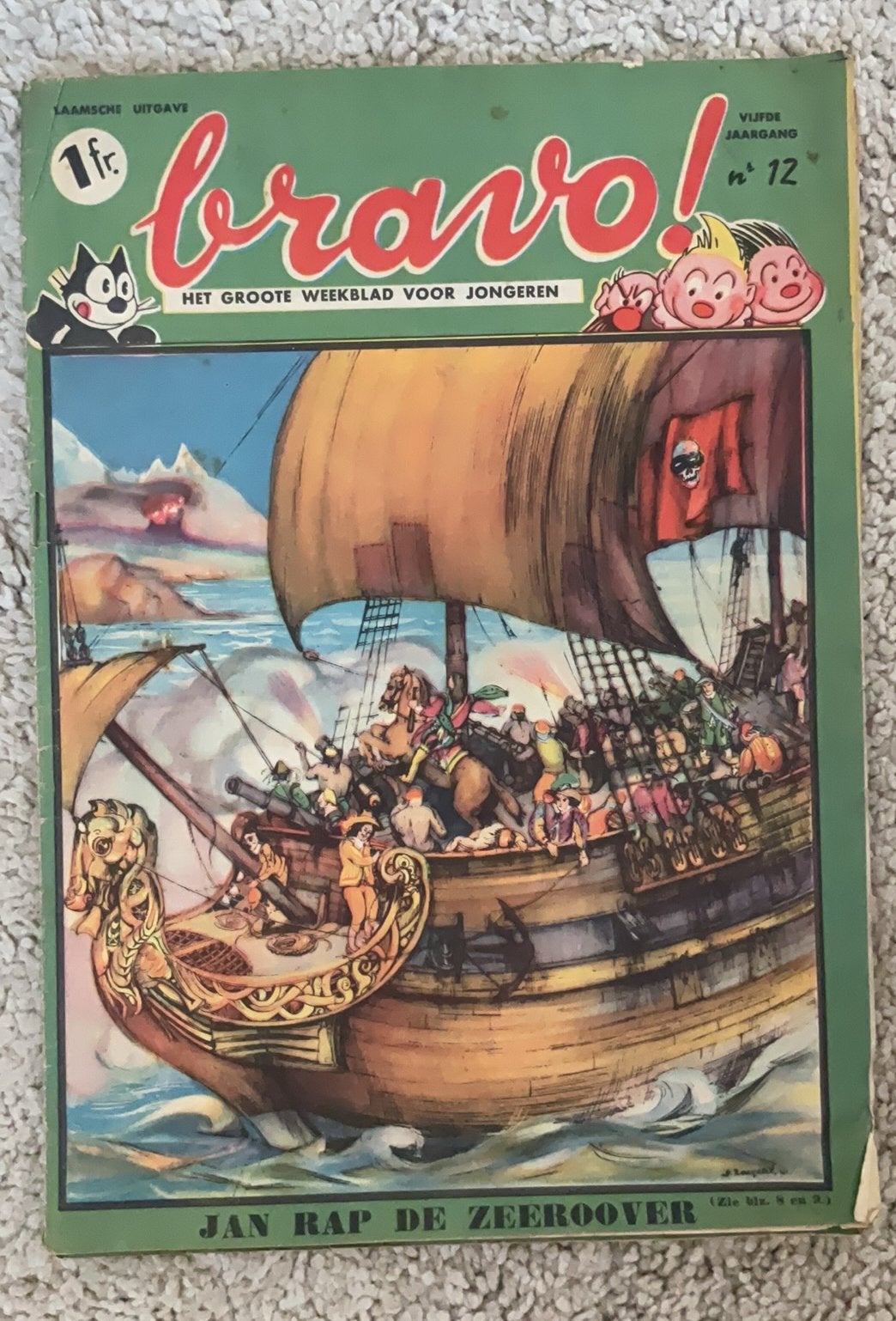 Weekblad Bravo - 106 nummers, Jacobs, Vandersteen, Ophalen of Verzenden, Gelezen