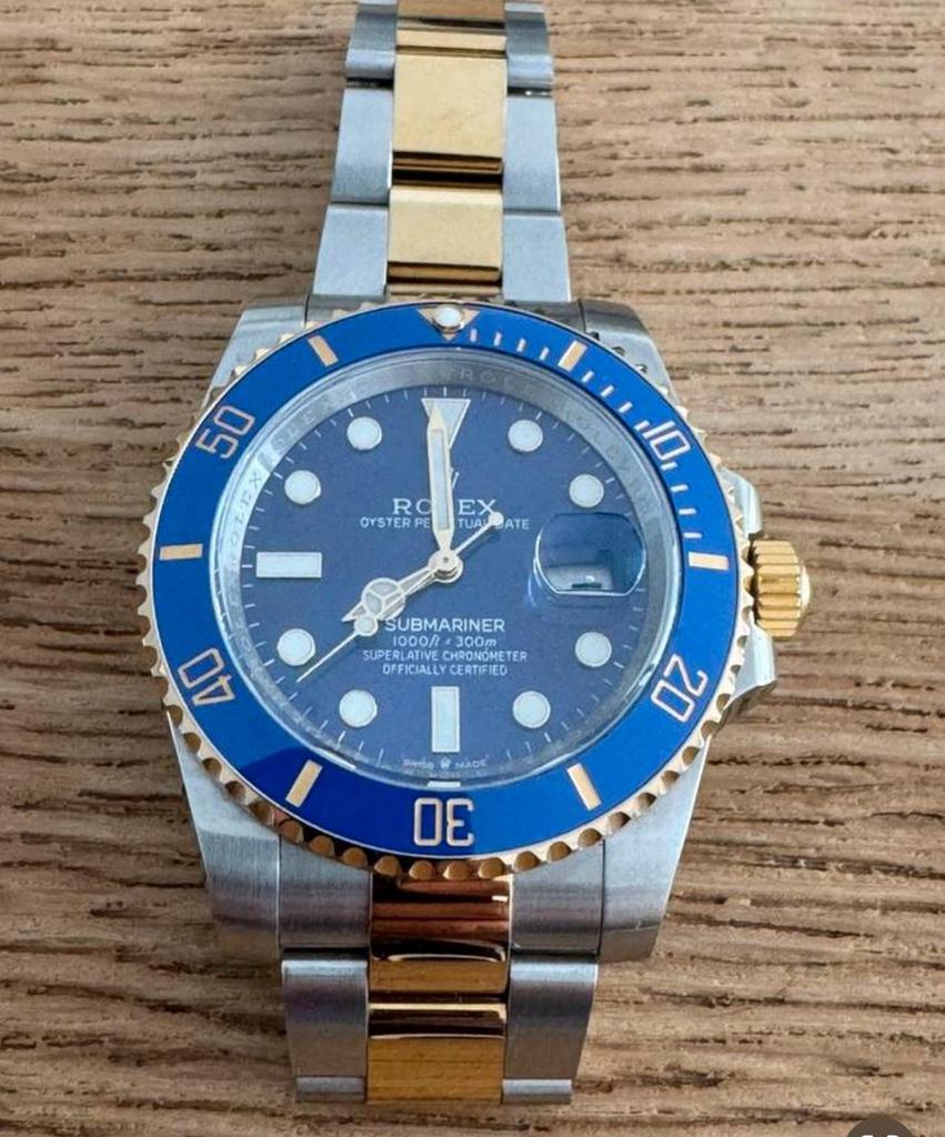 Rolex Submariner Date “Bluesy” – 2025, Full Set, Unworn, Sieraden, Tassen en Uiterlijk, Horloges | Heren, Gebruikt, Polshorloge