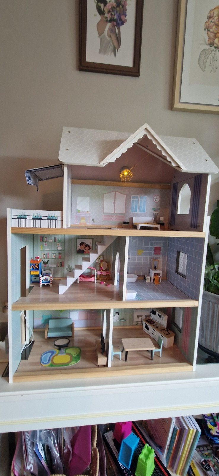 poppenhuis, Ophalen, Gebruikt, Poppenhuis