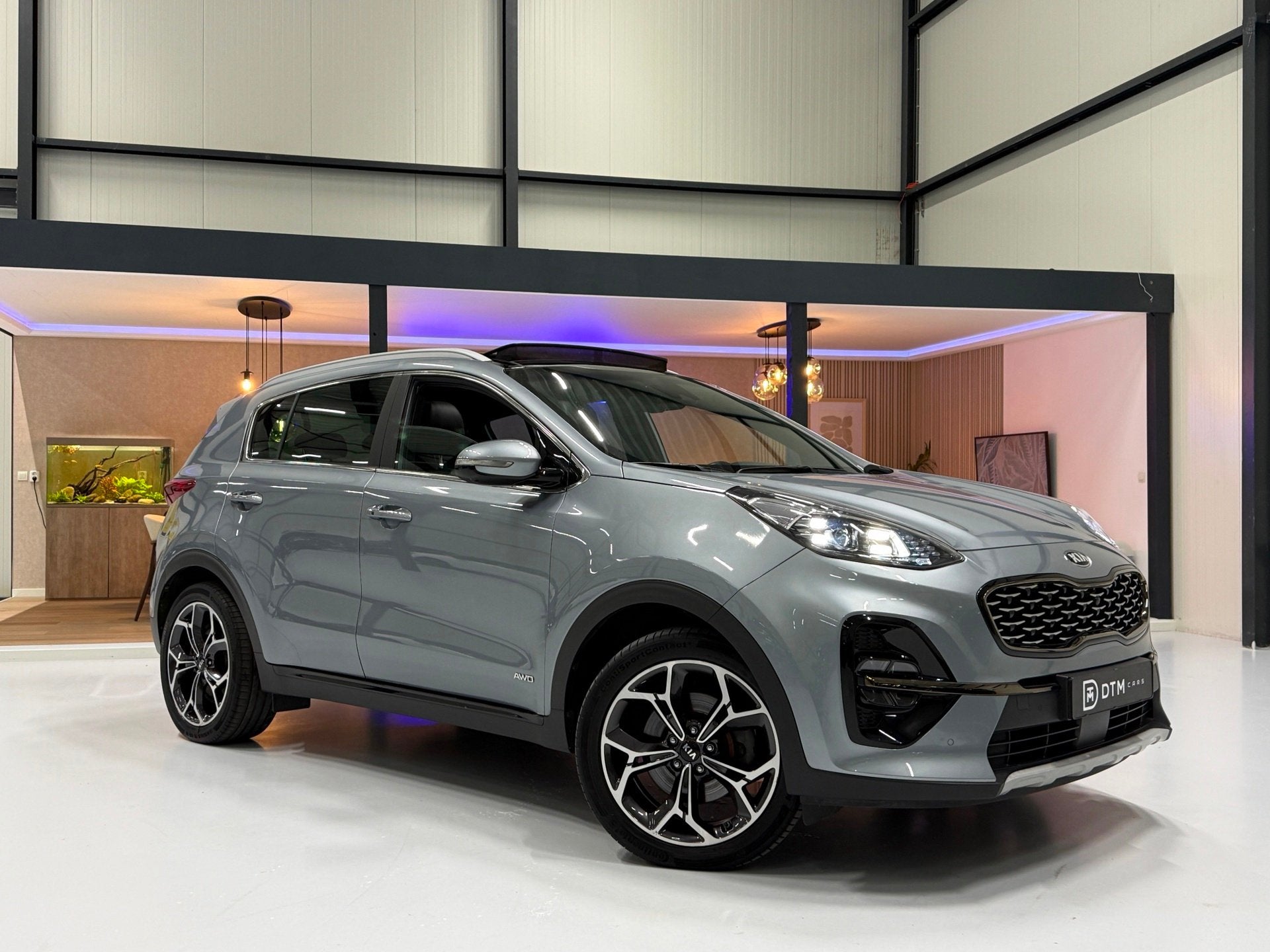 Kia Sportage GT-Line Lux 1.6 T-GDI MHEV 4WD DCT | Nappa Lede, Auto's, Dealer onderhouden, Gebruikt, 4 cilinders, 1600 kg
