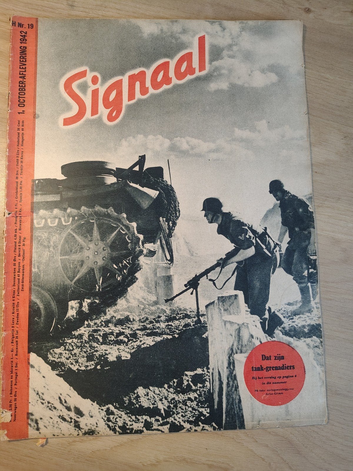 Signaal Nederlands 1942 Nr. 19, Ophalen of Verzenden, Nederland, Boek of Tijdschrift