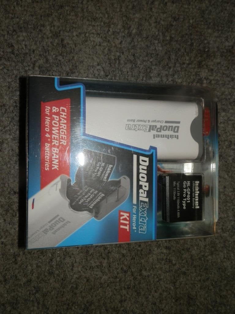 Hahnel Duo pal extra for hero kit charger en powerbank, Audio, Tv en Foto, Fotografie | Accu's en Batterijen, Ophalen of Verzenden