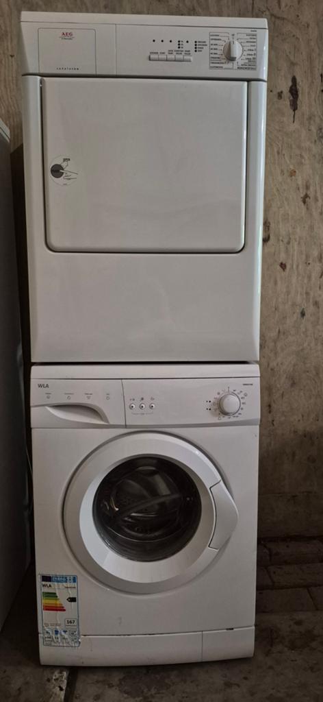 Wasmachine en droger, Witgoed en Apparatuur, Wasdrogers, 6 tot 8 kg, Ophalen, Condens, 85 tot 90 cm