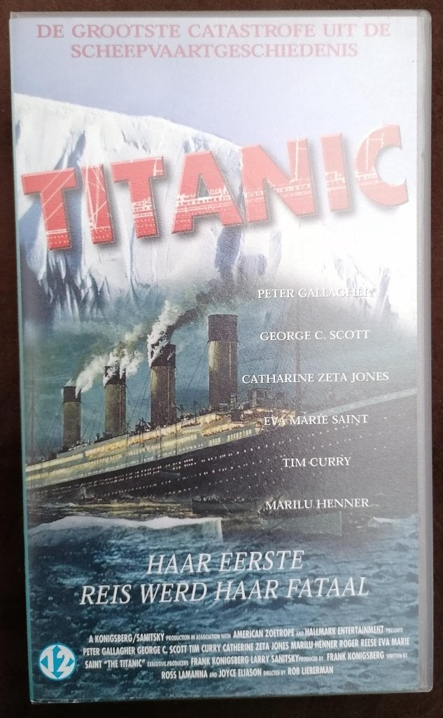 Videoband Titanic, Vanaf 12 jaar, Ophalen of Verzenden, Overige genres