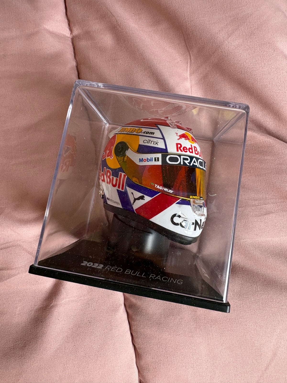 2022 red bull racing max verstappen helm, Ophalen of Verzenden, Zo goed als nieuw, Formule 1