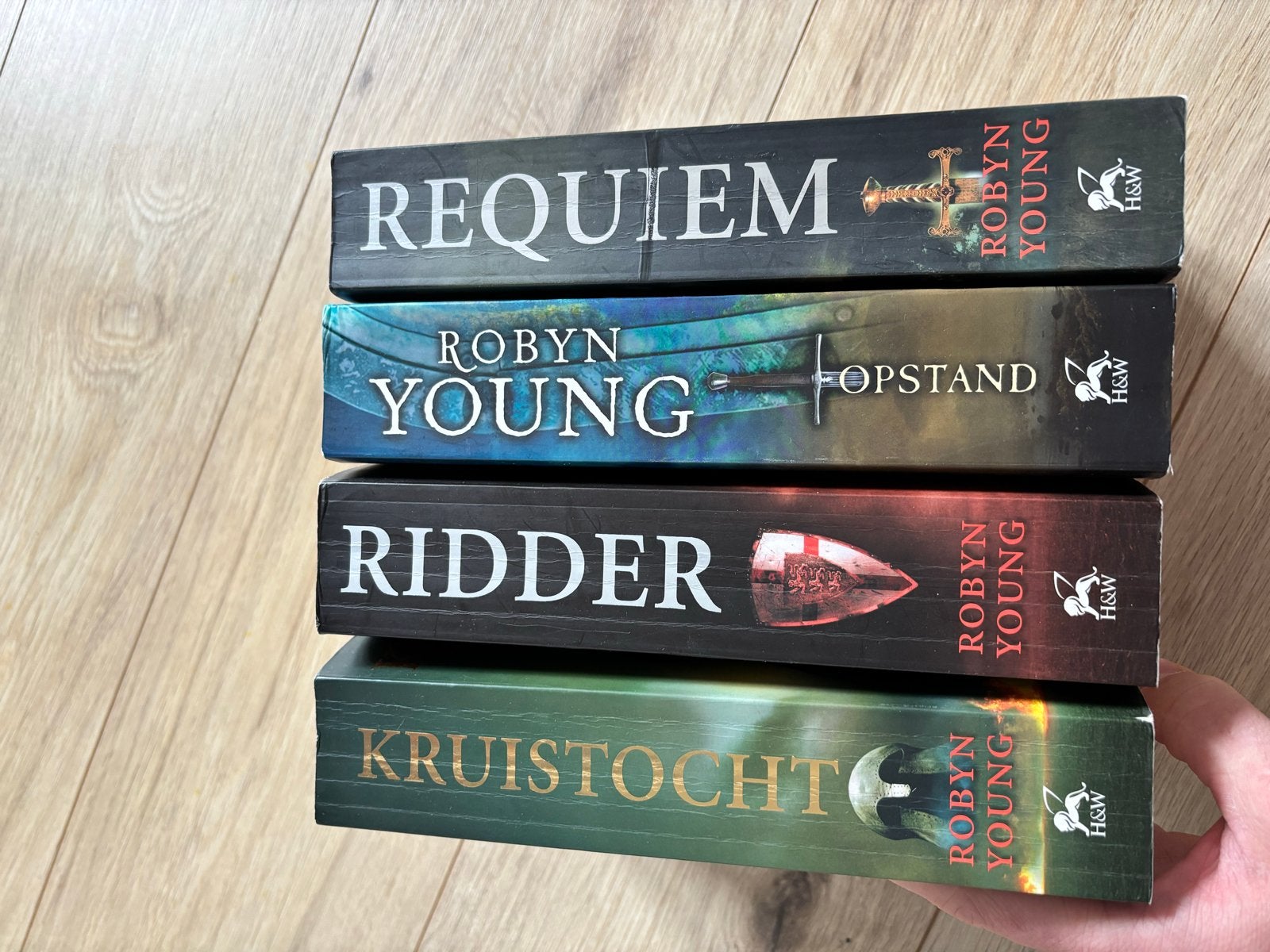 Robyn Young - Tempeliers Saga (4 boeken), Ophalen, Gelezen, Nederland