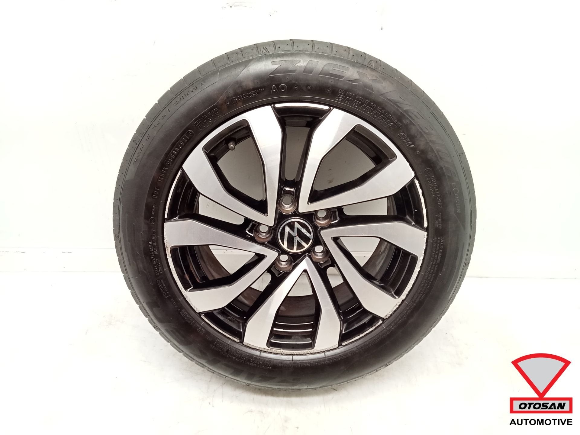 VW Golf 8 Velg Galway Origineel + band 5H0601025AC 5x112