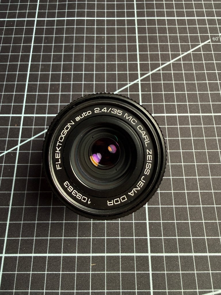Carl zeiss jena flektogon 35mm f2.4 - vintage lens, Audio, Tv en Foto, Fotografie | Lenzen en Objectieven, Ophalen of Verzenden