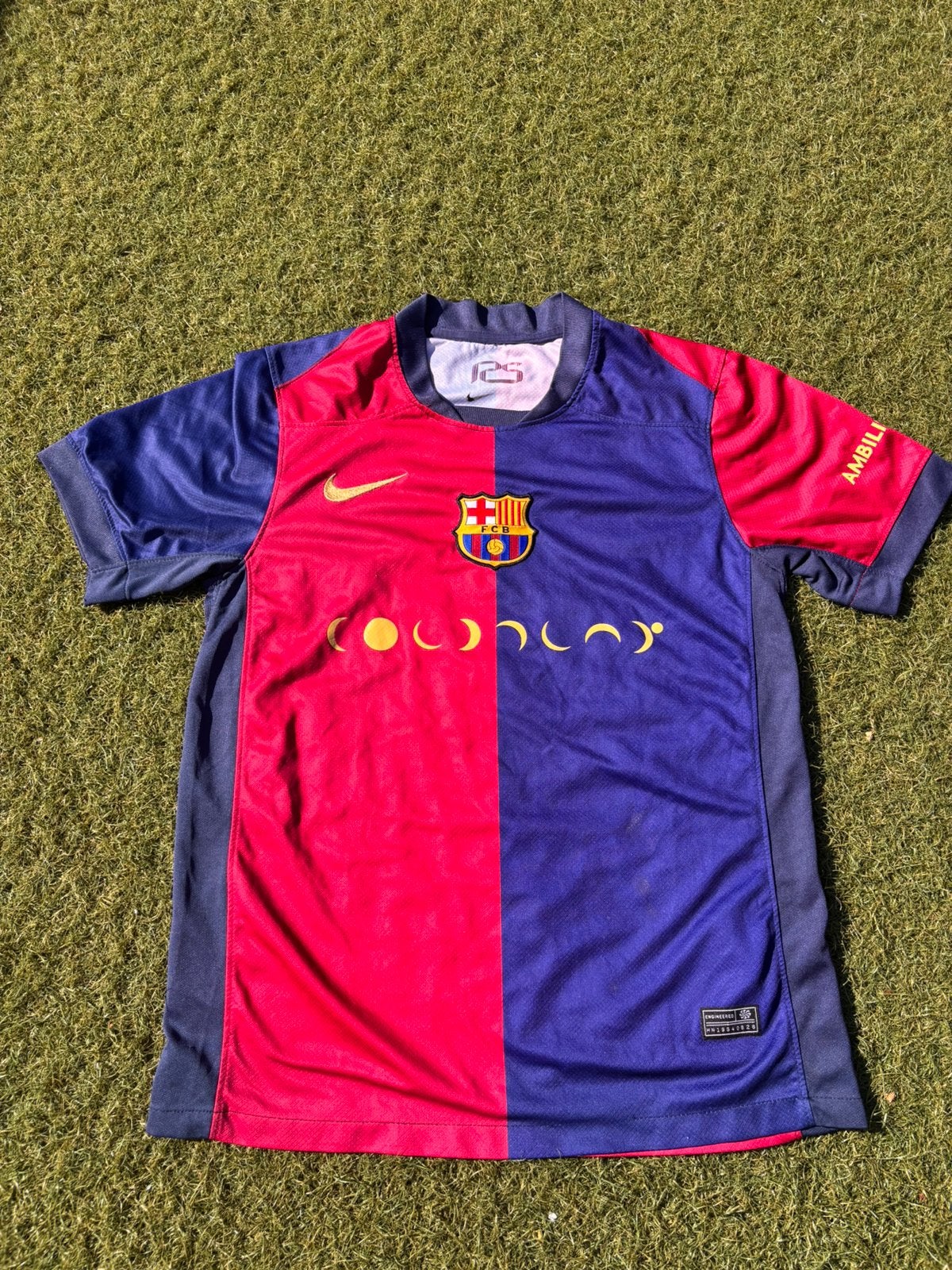 Fc barcelona x coldplay shirt S, Maat S, Ophalen of Verzenden, Zo goed als nieuw, Shirt