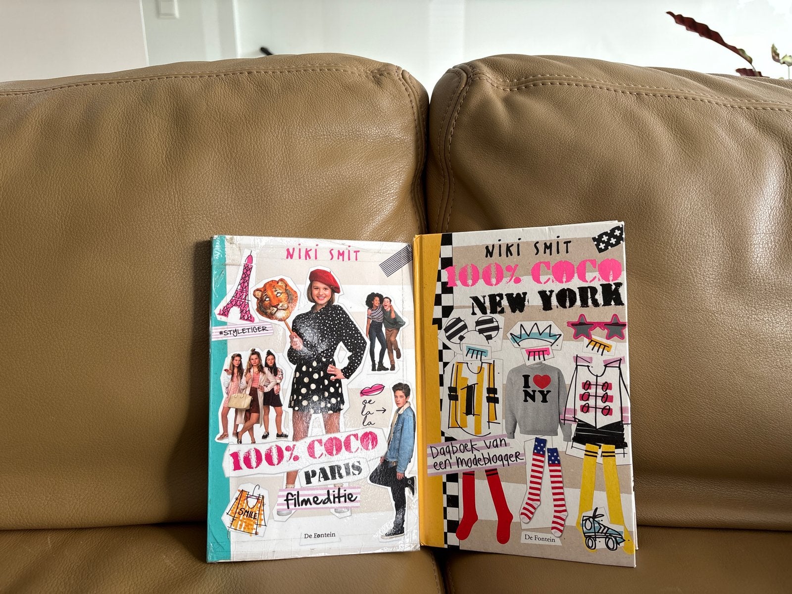 100% Coco boeken - Paris filmeditie & New York, Ophalen of Verzenden, Gelezen, Fictie algemeen