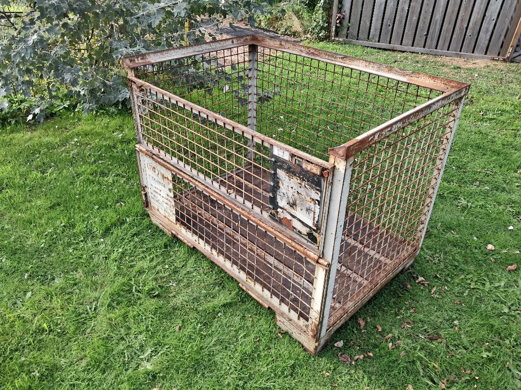 gitterbox gaascontainer, Minder dan 3 m³, Ophalen