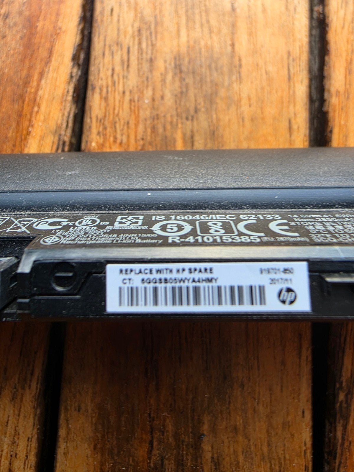 HP Laptop Accu - Origineel, Goede Staat, Ophalen of Verzenden, Gebruikt, HP