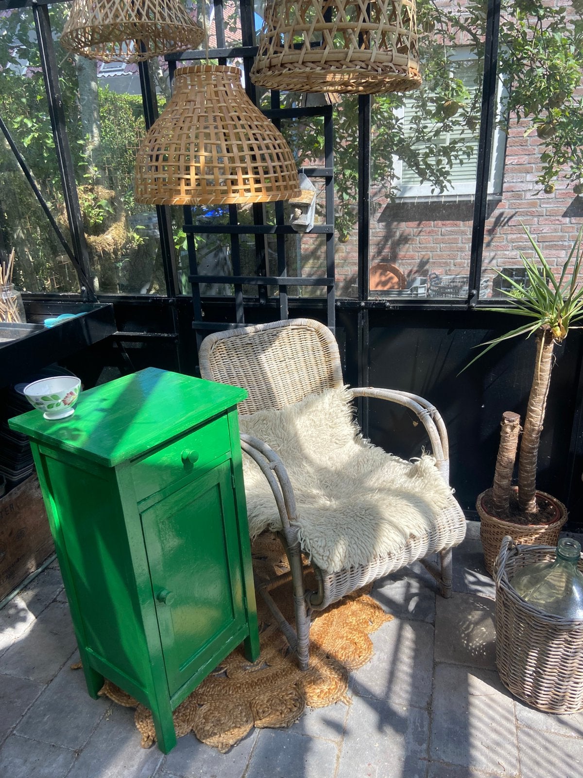 Brocante* oud doorleefd kastje, Ophalen