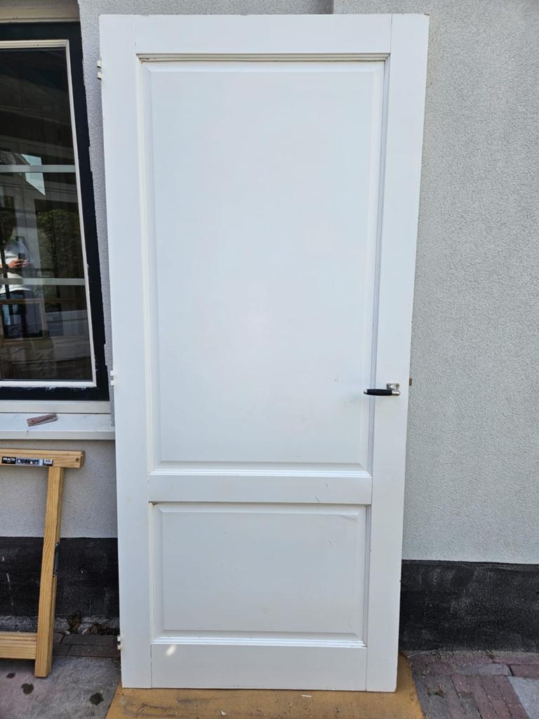 Jaren '30 Binnendeur - 210x93x4 cm, Doe-het-zelf en Verbouw, Deuren en Horren, Ophalen, Gebruikt, 80 tot 100 cm, Binnendeur