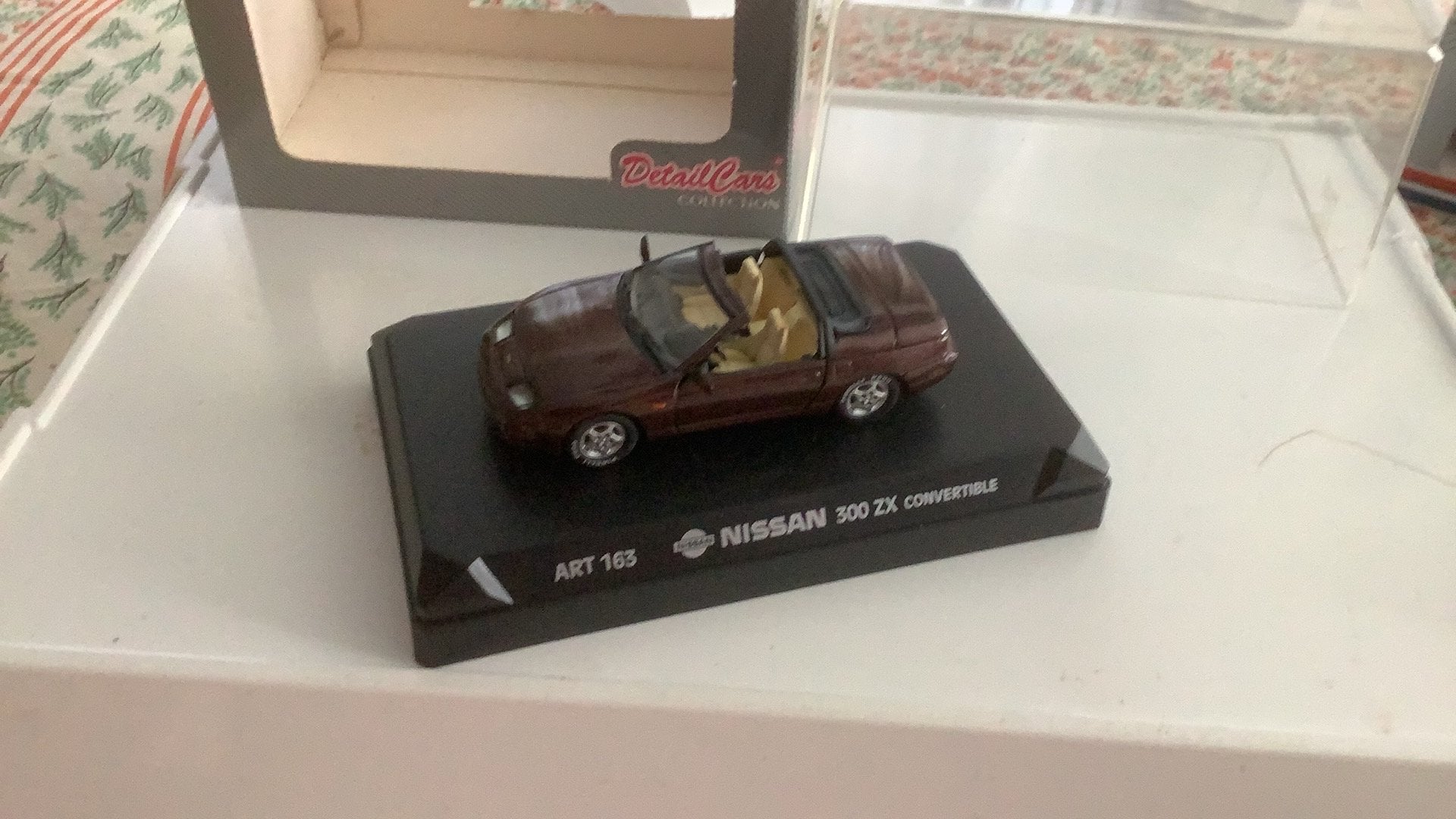 Nissan 300 ZX convertible Detailcars 1/43 Nieuwstaat, Ophalen of Verzenden, Zo goed als nieuw, Auto, Overige merken