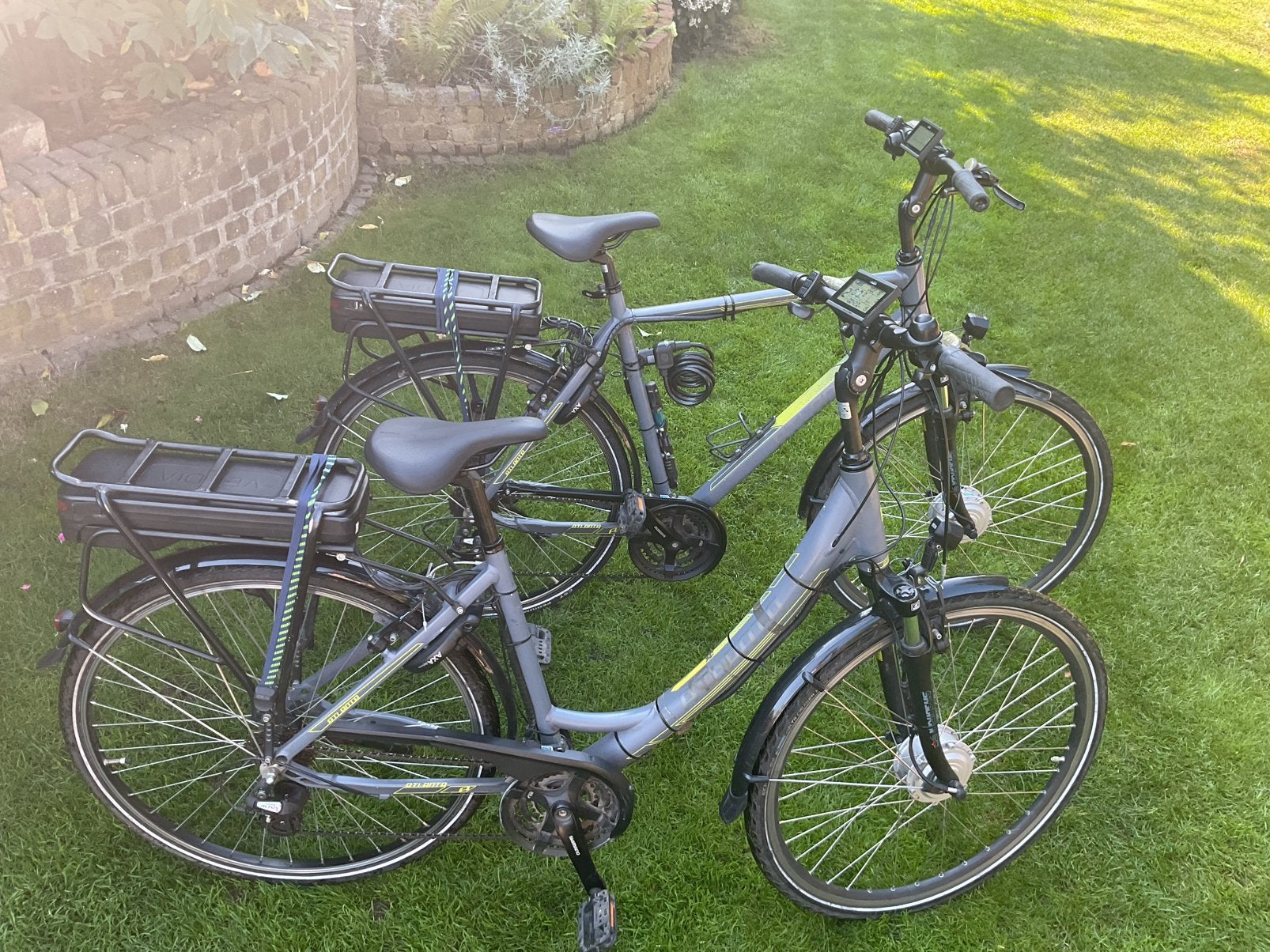 electrische Atlanta fietsen Veldia, Gebruikt, 50 km per accu of meer, 55 tot 59 cm, Ophalen
