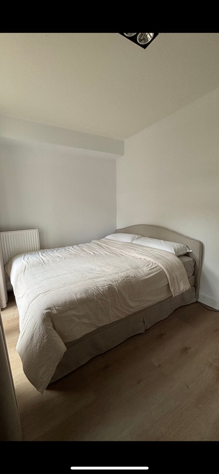 Bed and mattress, Gebruikt, Tweepersoons, Ophalen of Verzenden, Overige maten