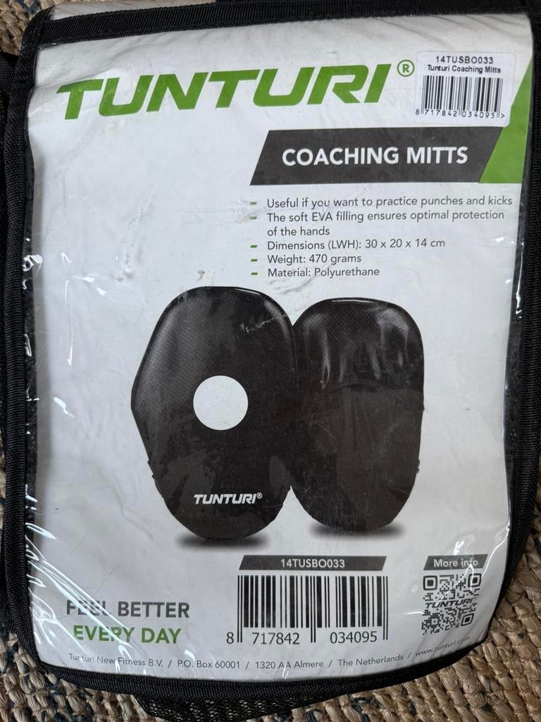 Coaching bokshandschoenen zgan, Sport en Fitness, Vechtsporten en Zelfverdediging, Maat M, Ophalen of Verzenden, Zo goed als nieuw