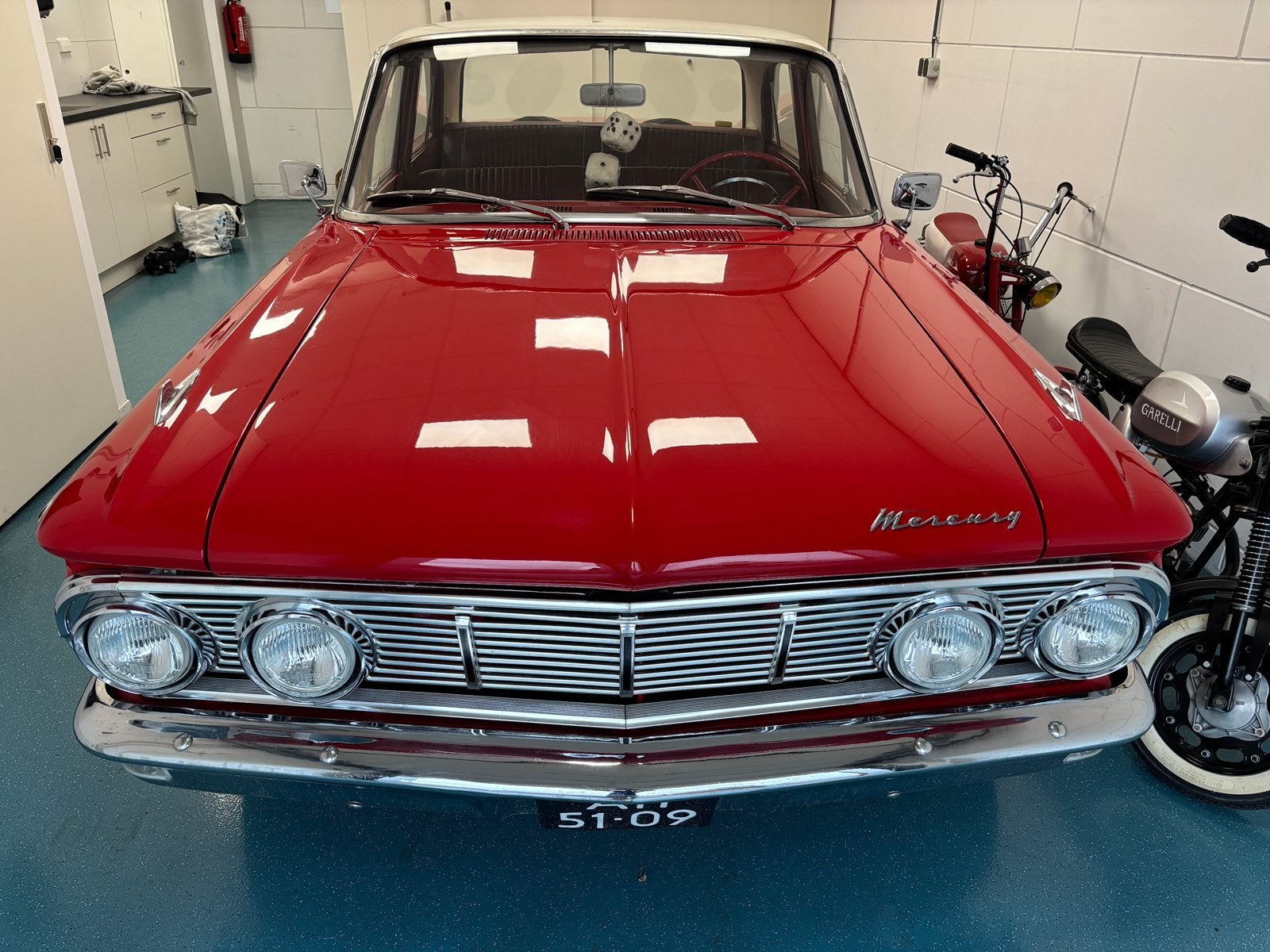 Mercury Comet 1963 Rood, Auto's, 102 pk, Particulier, 1199 kg, Sedan