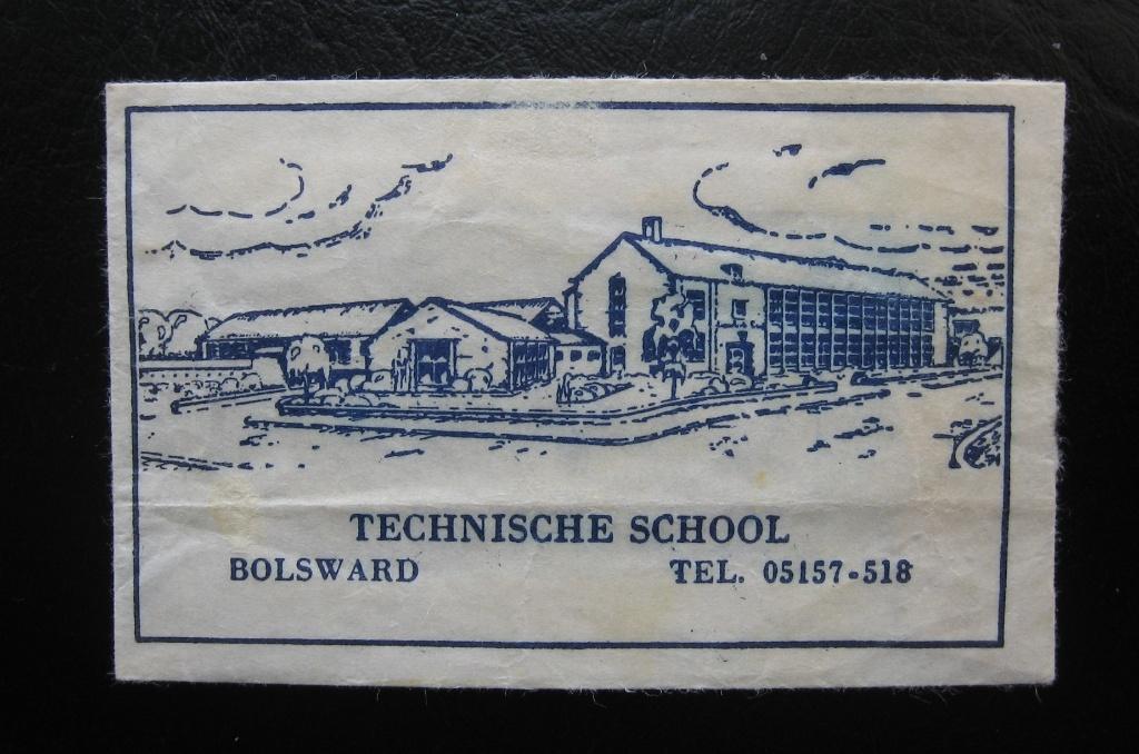 1312 Bolsward - Technische school, Verzenden, Nederland