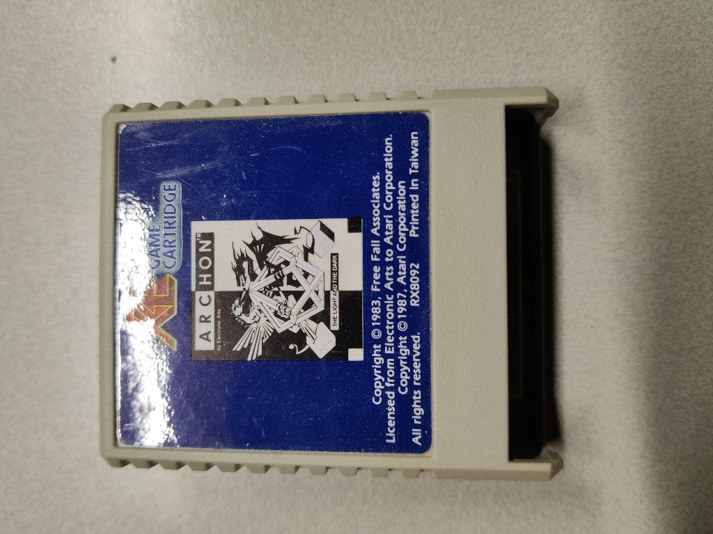 Archon - Atari XL/XE Cartridge - RX8092 - Taiwan Versie, Gebruikt, Ophalen of Verzenden, Overige modellen, 3 spelers of meer