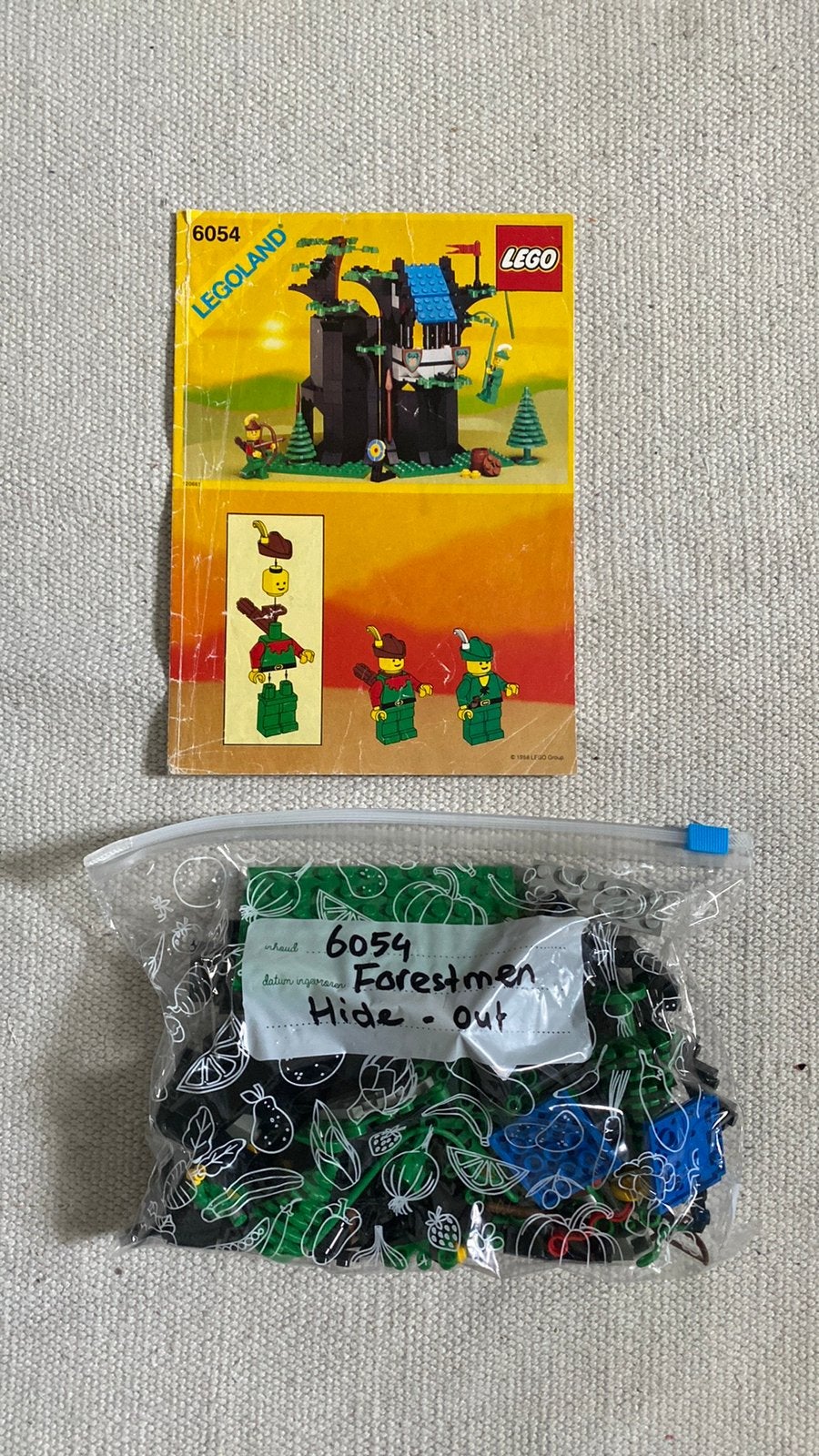 Forestmen Hide Out 6054, Kinderen en Baby's, Speelgoed | Duplo en Lego, Ophalen of Verzenden, Zo goed als nieuw