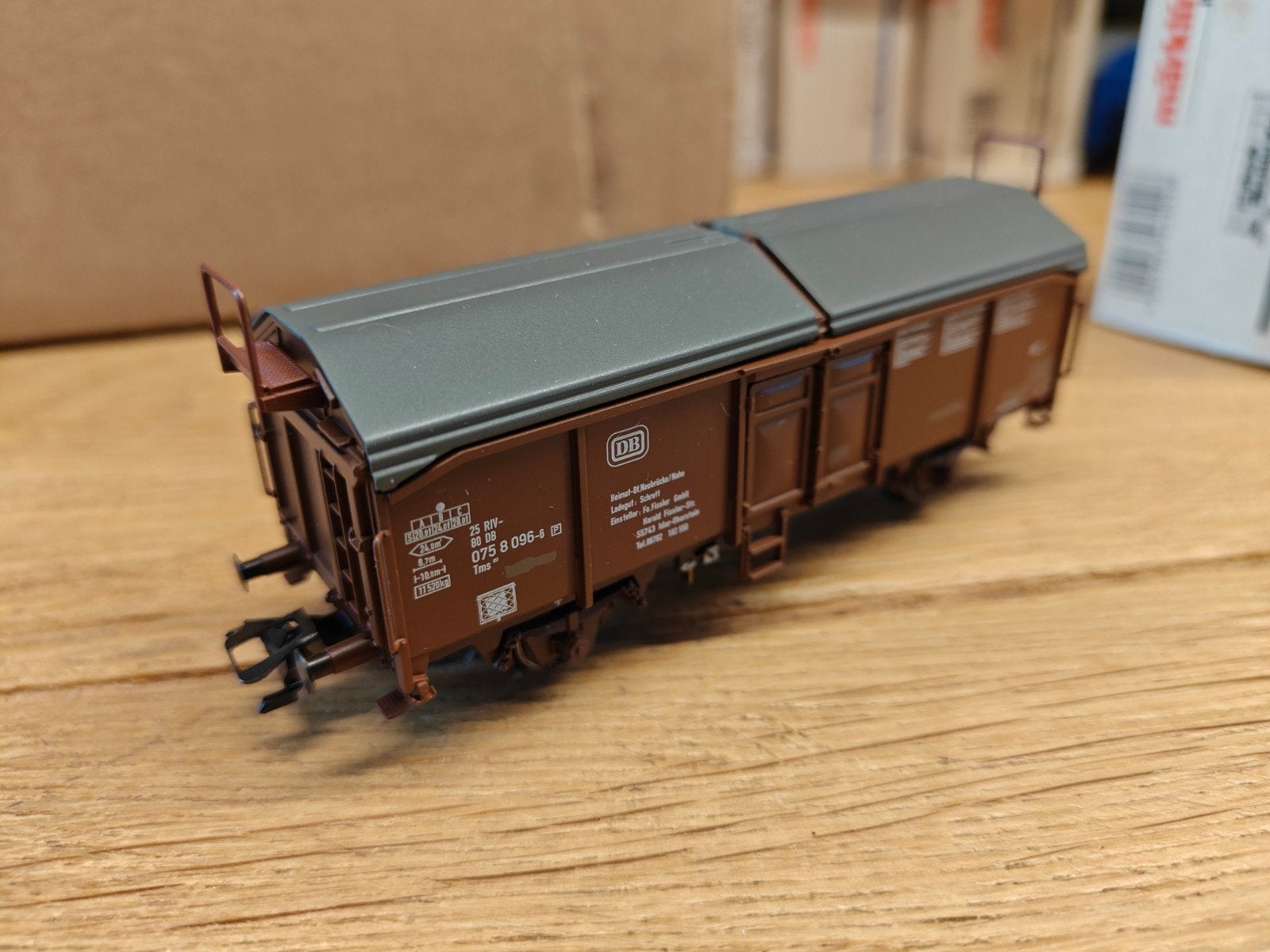 Märklin H0 48169 Jaarwagon 2019 DB Insider Club, Hobby en Vrije tijd, Modeltreinen | H0, Wisselstroom, Ophalen of Verzenden, Märklin