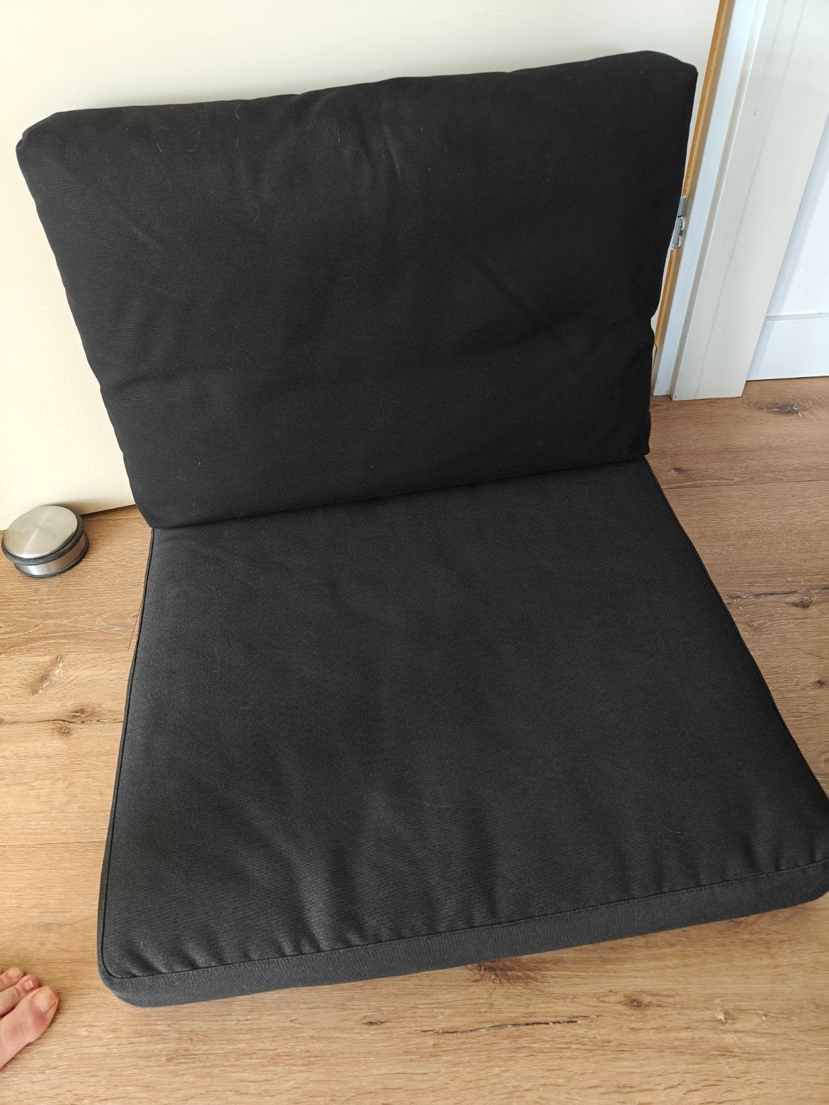 IKEA FRÖSÖN/DUVHOLMEN zit- en rugkussens buiten donkergrijs, Ophalen, Rugkussen, IKEA, Zo goed als nieuw