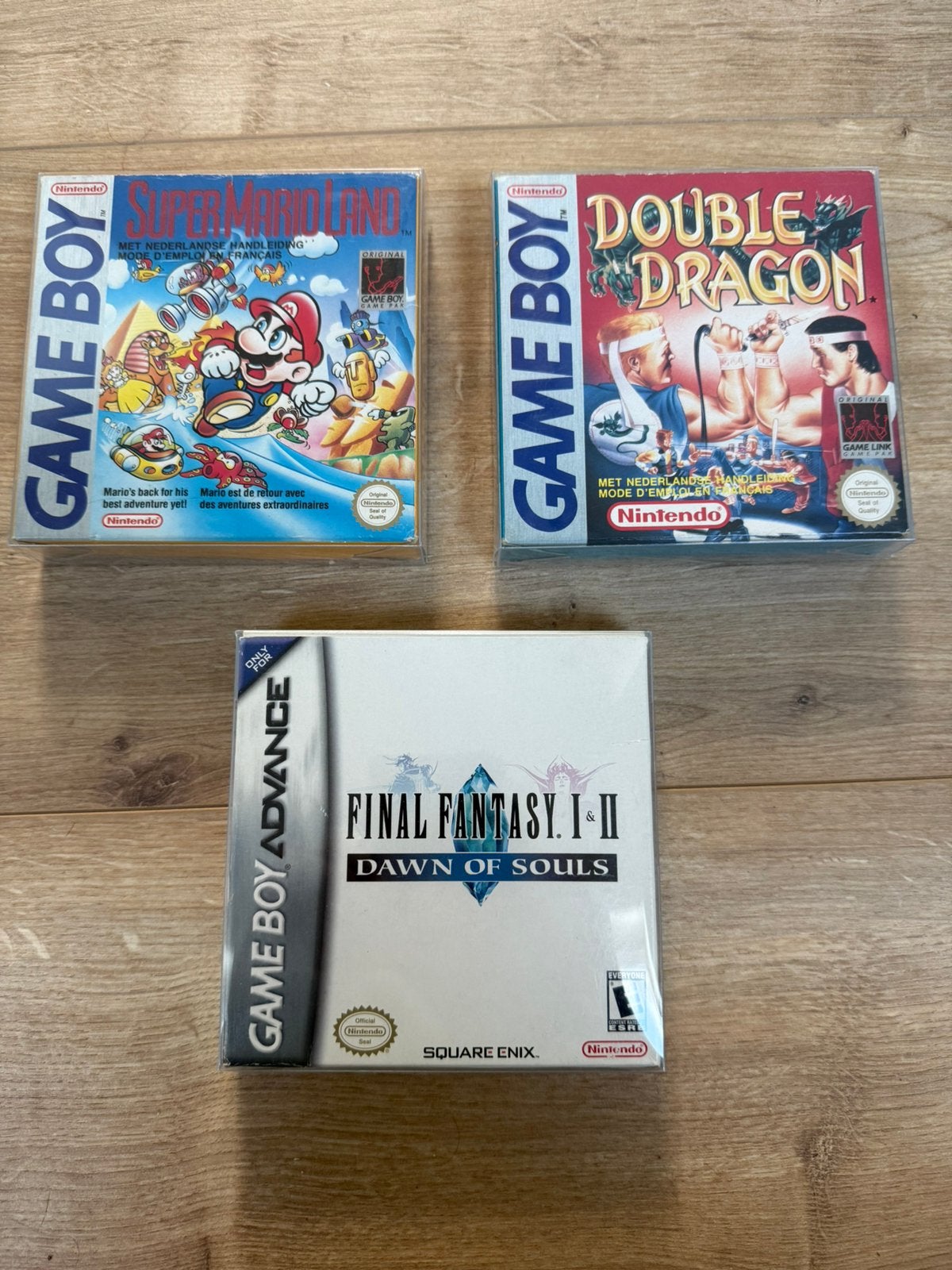 Final Fantasy, Pokemon, Double Dragon, Super Mario Land CIB, Ophalen of Verzenden, Gebruikt