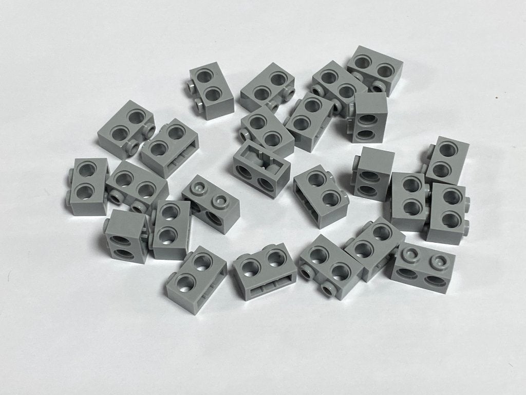 Partij 25x 1x2 Lego Technic balken met gaten diverse kleuren, Overige thema's, Lego, Nieuw, Ophalen of Verzenden