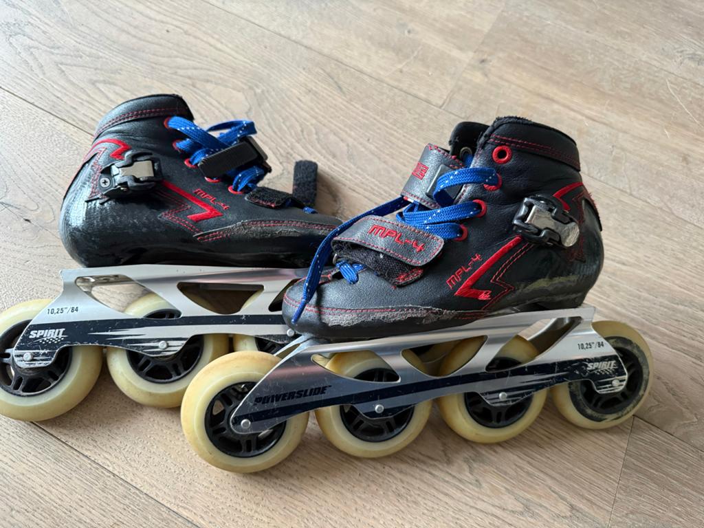 Maple Powerslide Spirit skeelers - Maat 32, Sport en Fitness, Schaatsen, Gebruikt, Overige typen, Maple, Ophalen of Verzenden