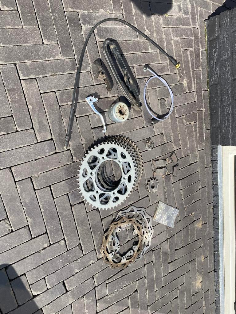 Onderdelen ktm husqvarna gasgas, Ophalen