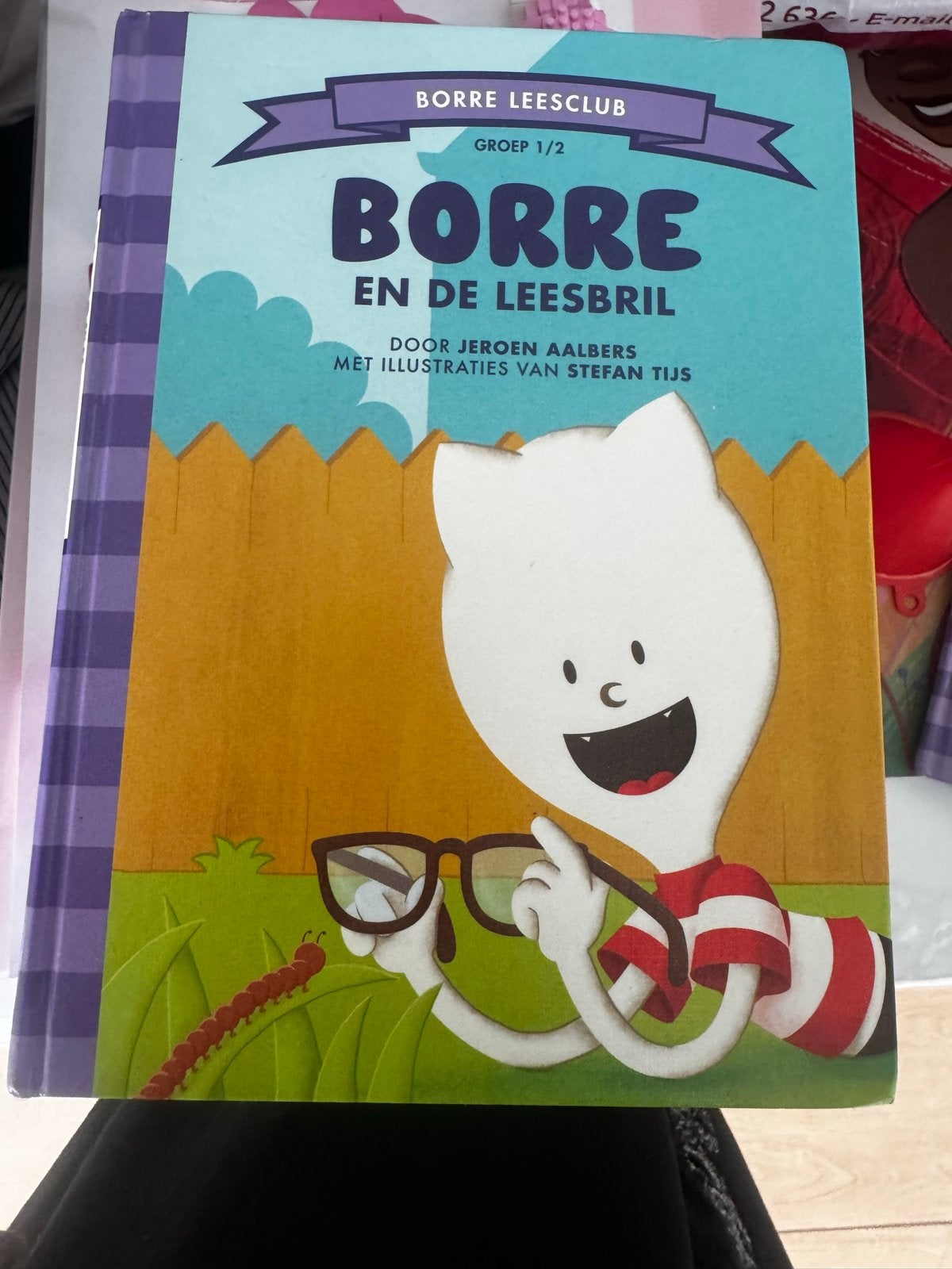 Borre en de Leesbril - Borre Leesclub Groep 1/2, Boeken, Fictie algemeen, Jongen of Meisje, Ophalen of Verzenden, Zo goed als nieuw