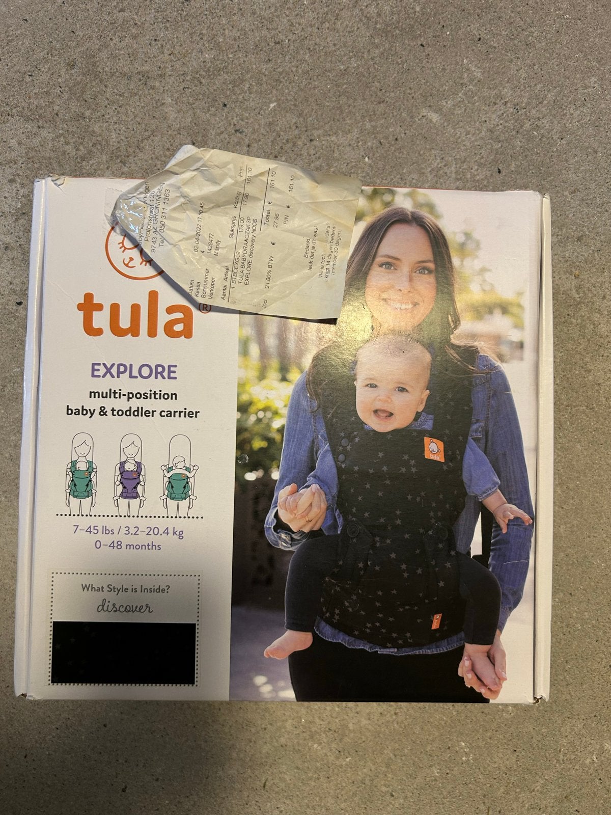 Tula Explore Draagzak - Multi-positie Baby & Peuter, Kinderen en Baby's, Overige merken, Ophalen of Verzenden, Zo goed als nieuw