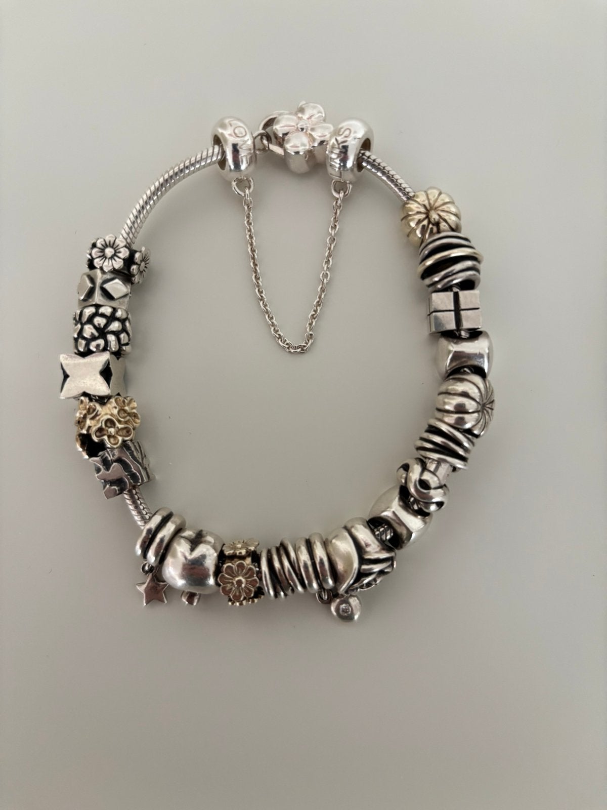 Bedelarmbanden zilver Lovelinks, Ophalen of Verzenden, Zo goed als nieuw, Zilver