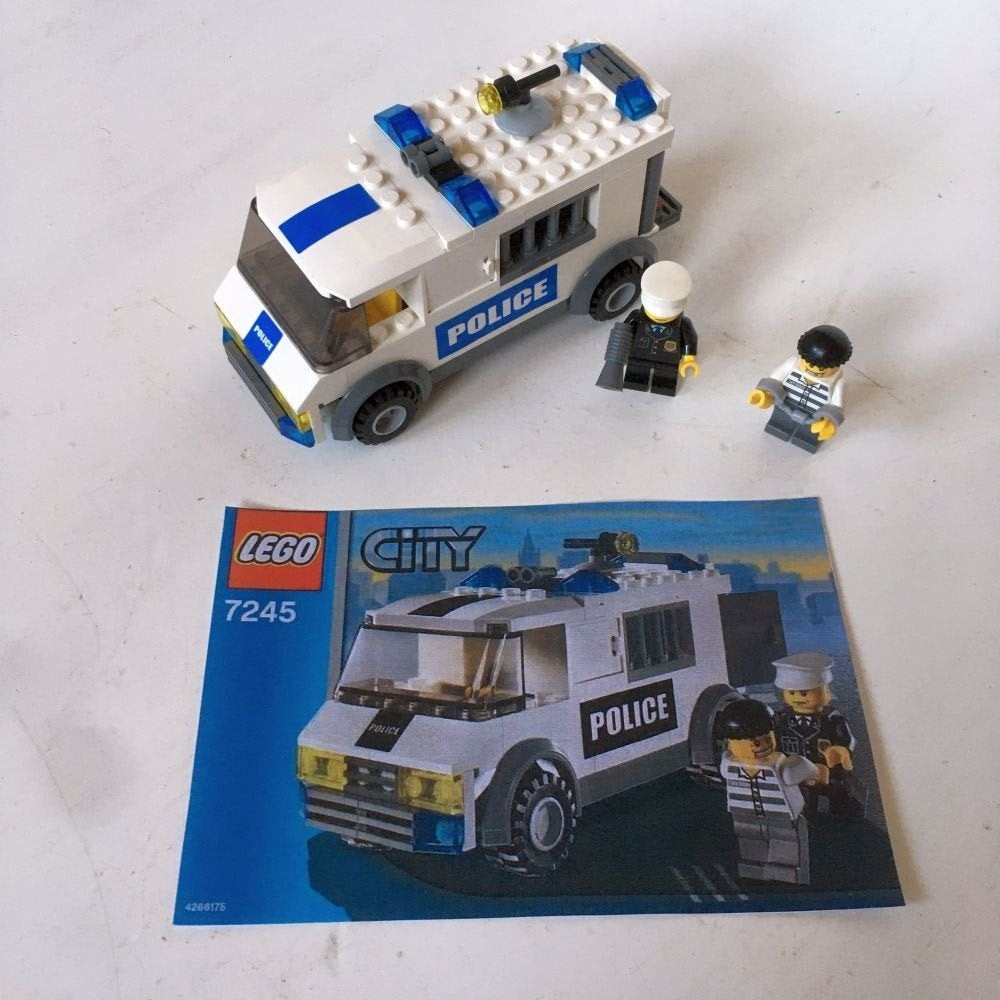 Lego City Politie - Gevangenen Transport - 7245, Lego, Ophalen of Verzenden, Complete set, Compleet