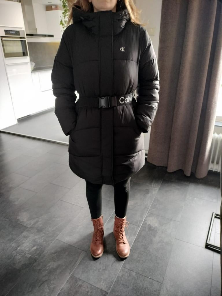 Calvin klein winterjas, Kleding | Dames, Calvin Klein, Ophalen of Verzenden, Nieuw, Zwart