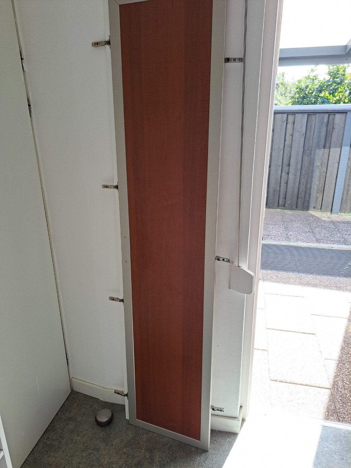 Garderobe kast deuren, Huis en Inrichting, Minder dan 50 cm, 200 cm of meer, Ophalen of Verzenden, Zo goed als nieuw