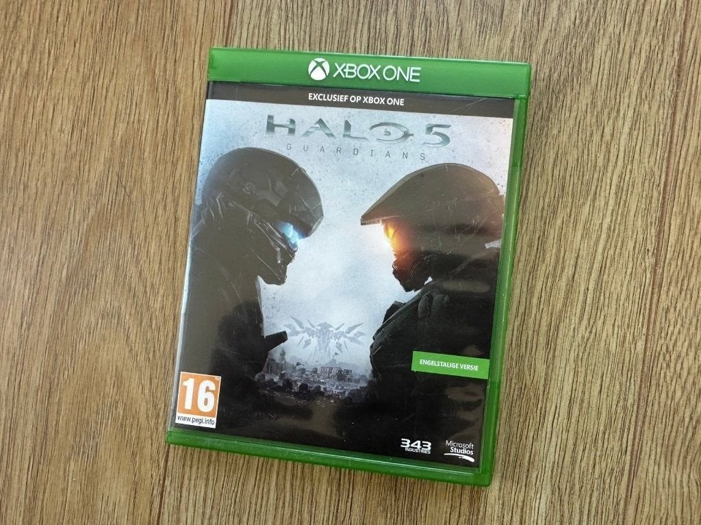 Halo 5 Guardians Xbox One & Series X, Shooter, Ophalen of Verzenden, Zo goed als nieuw, 3 spelers of meer