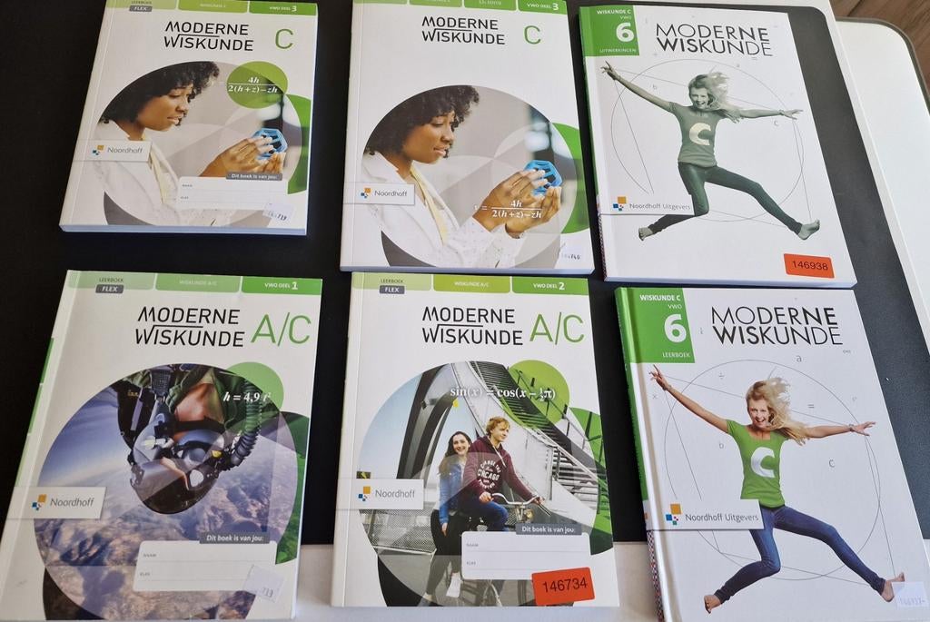 VWO 6 Wiskunde A/C versie 1 t/m 3  editie 11, Gelezen, VWO, Wiskunde A, Noordhoff