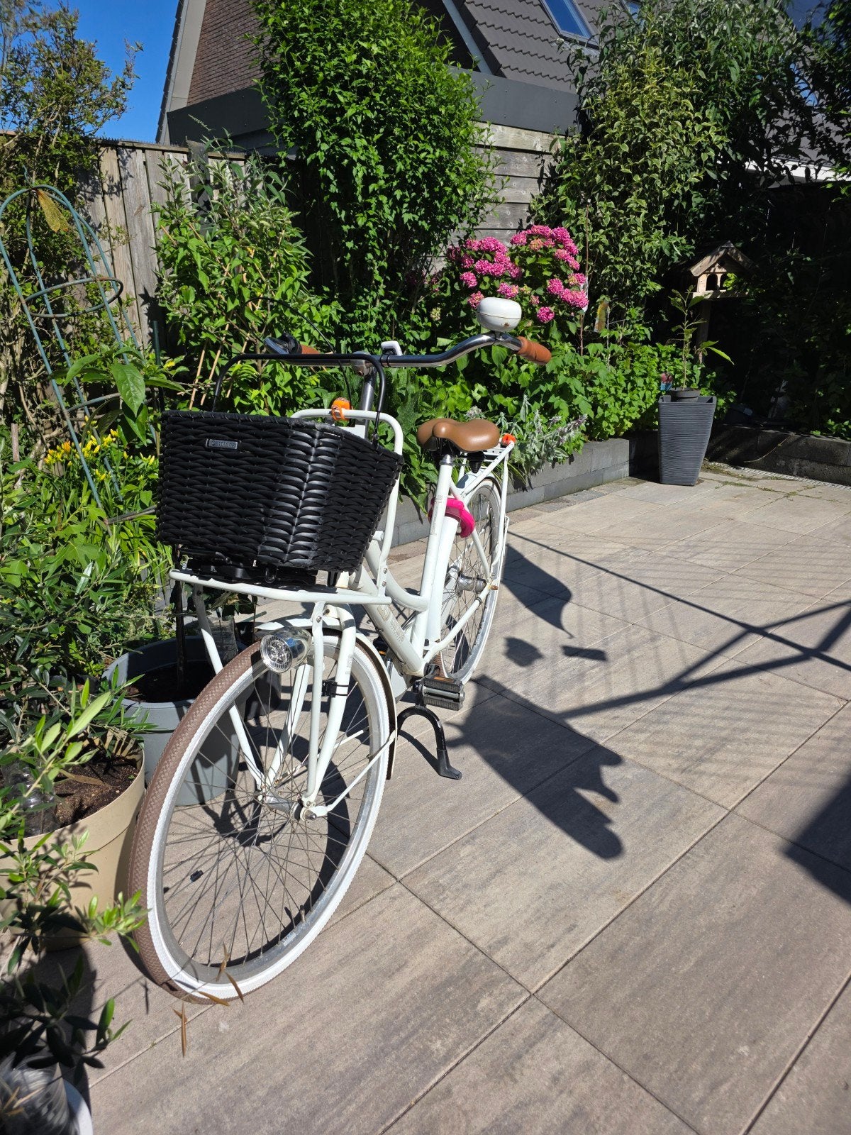 Cortina U4 Transport Regular Damesfiets - Wit, Terugtraprem, Versnellingen, Ophalen, Overige merken