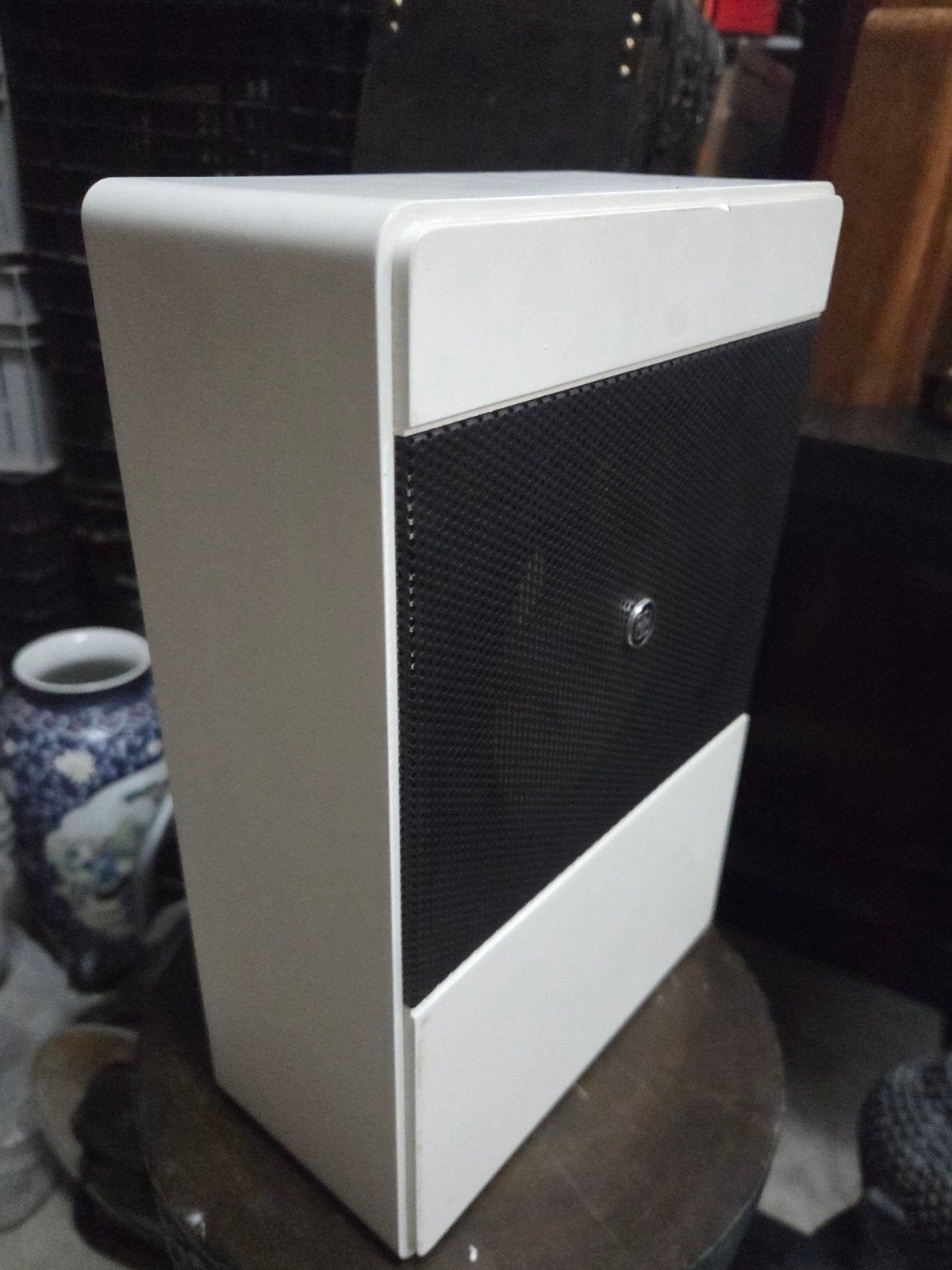 Elac Quadrosoundbox 2 - Vintage Speaker uit W.-Duitsland, Ophalen, Gebruikt, Boekenplank luidspreker, Overige merken