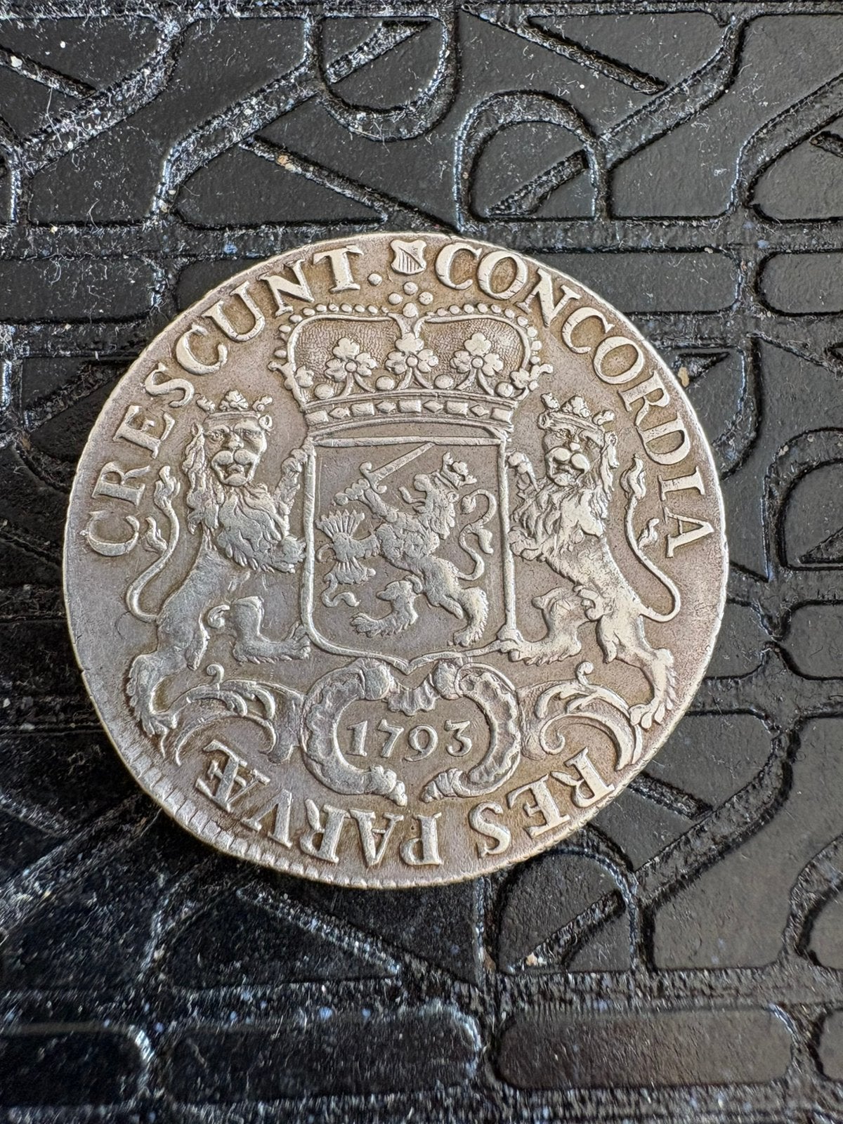 Zilveren Rijder 1793 - Provincie Utrecht- kwaliteit is PR, Vóór koninkrijk, Zilver, Losse munt, Overige waardes