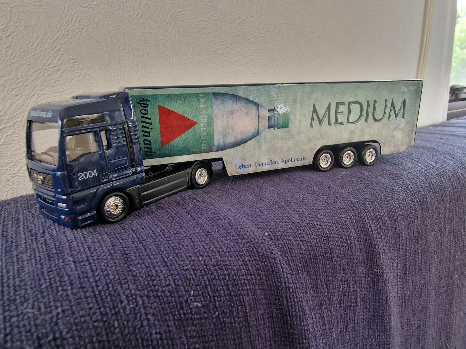 MAN Vrachtwagen met Apollinaris Medium Oplegger 2004, Overige merken, 1:50 of kleiner, Nieuw, Ophalen of Verzenden